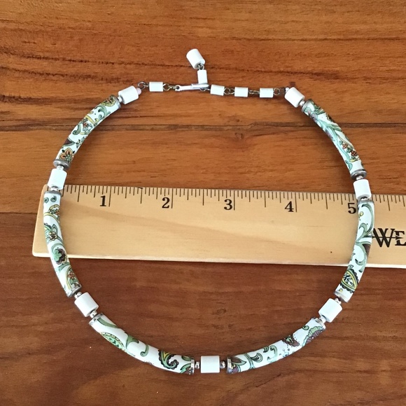 Vintage Choker Bead Necklace Adjustable Length Japan - Picture 7 of 12